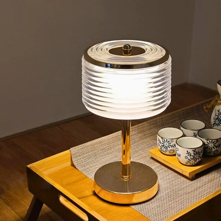 Luvikno | Trådlampoppladbar LumiNook bordlampe - Skap atmosfære og stil med denne luksuriøse bordlampen