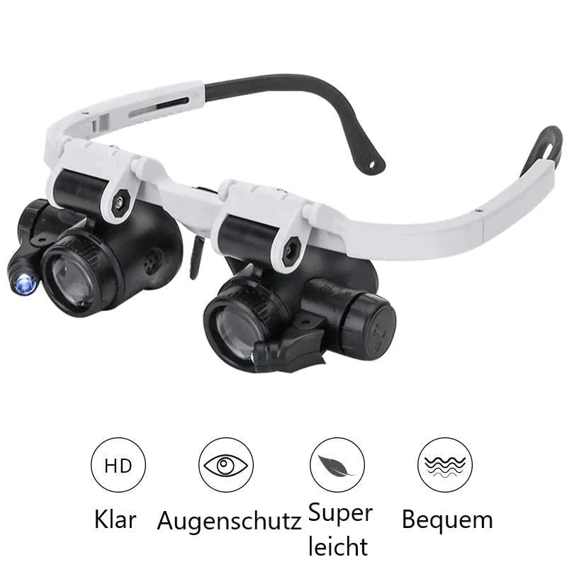 LED Glasses Forstørrelsesglass | Luvikno
