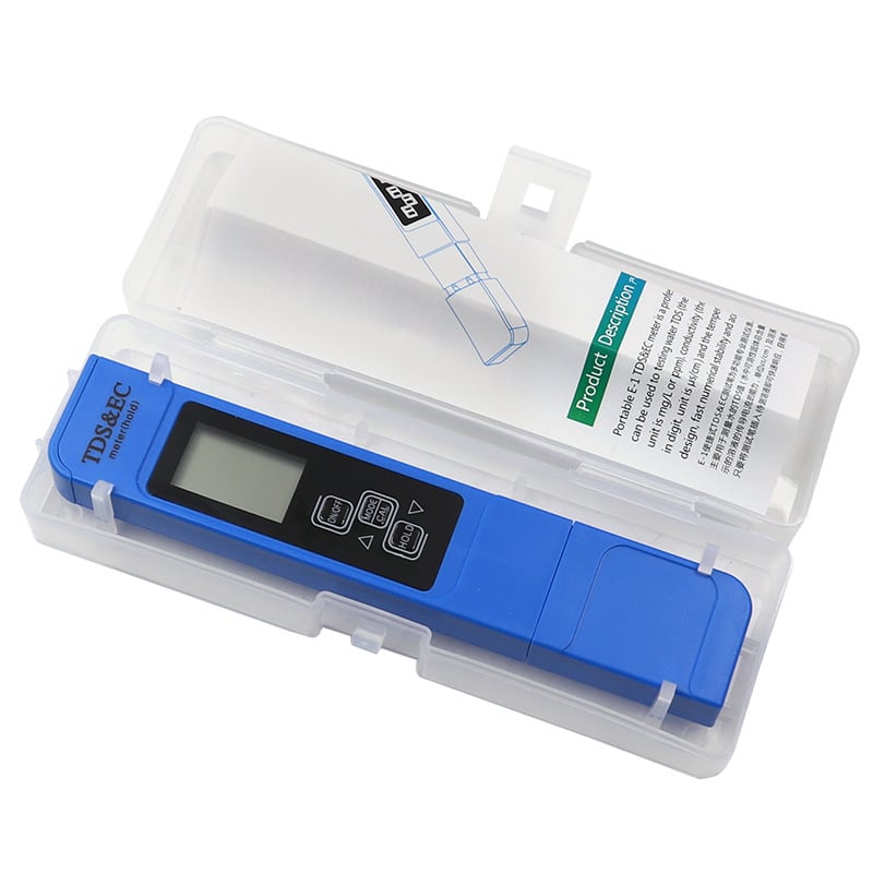 TDS Meter 3-i-1 Digital Vannkvalitet Tester | Luvikno