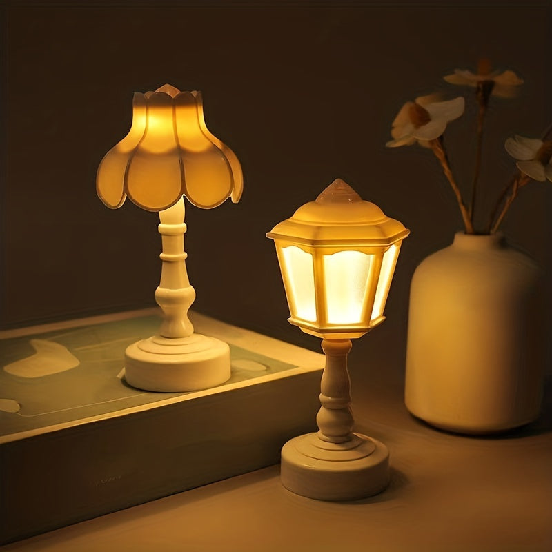 LumiDeco - Retro LED Mini Bordlampe for Hjem Luvikno