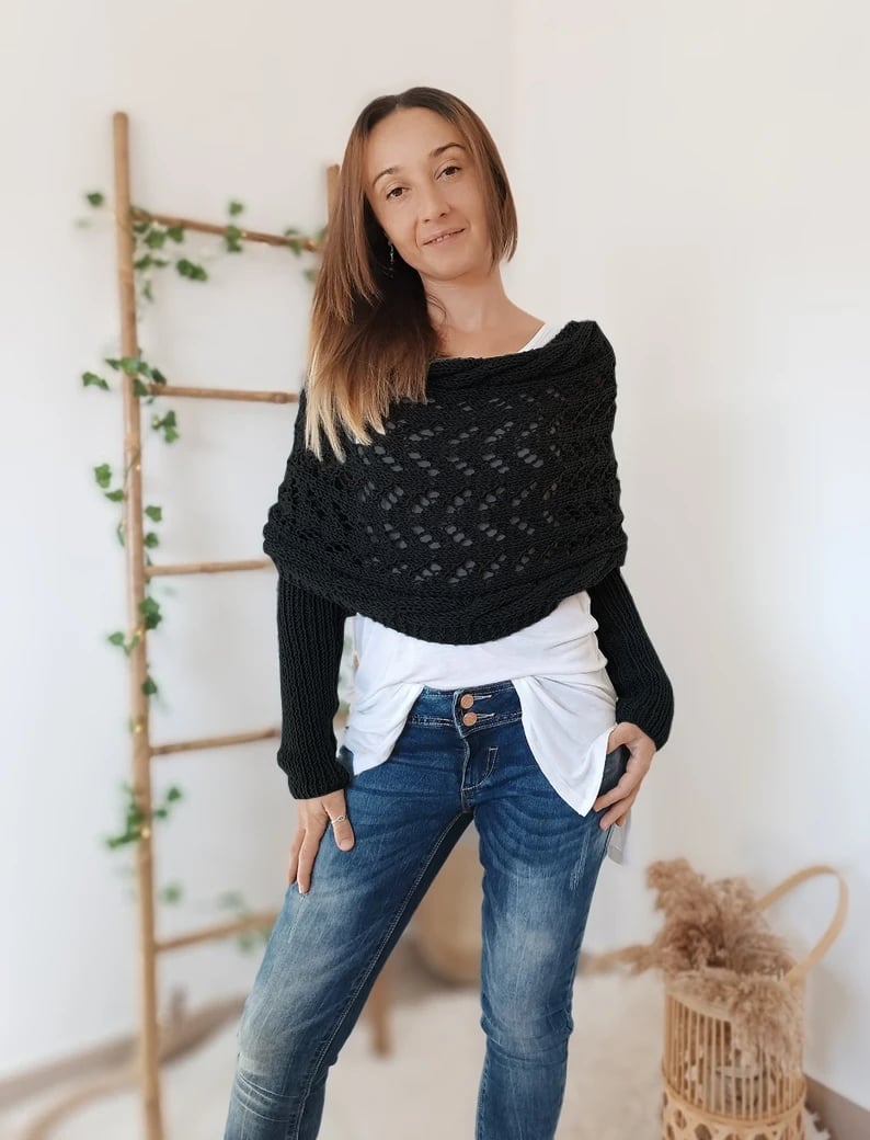 Luvik | Komfortabel strikket skjerf