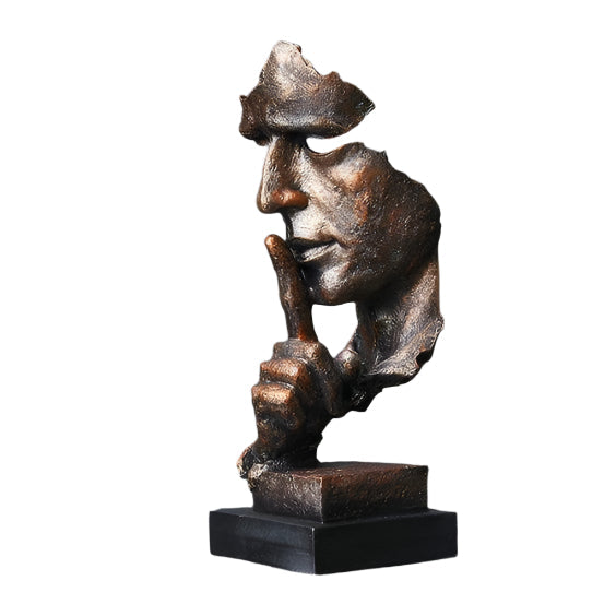 MindEase Abstrakt Meditasjon Skulptur og Kunst for Reflekterende Rom Luvikno