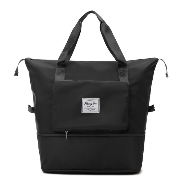 Luvikno | LuxeVoyage Elite Travel Tote | Stylish sammenleggbar bag for enkel reise