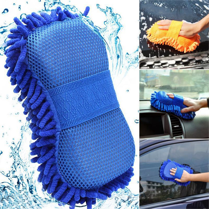 Rengjøringsdust Microfiber Svamp Myk Luvikno