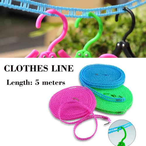 Cloth Line Hengende Tau 5 Meter Luvikno