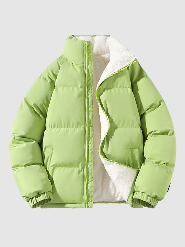 Luvik | Fleece-fôret puffjakke