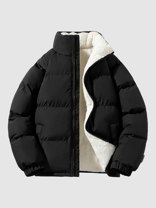 Luvik | Fleece-fôret puffjakke