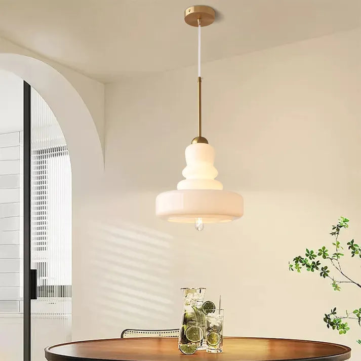 Luvikno | Glassylinder Taklampe - Luksuriøs Glass Pendellampe med Moderne Design