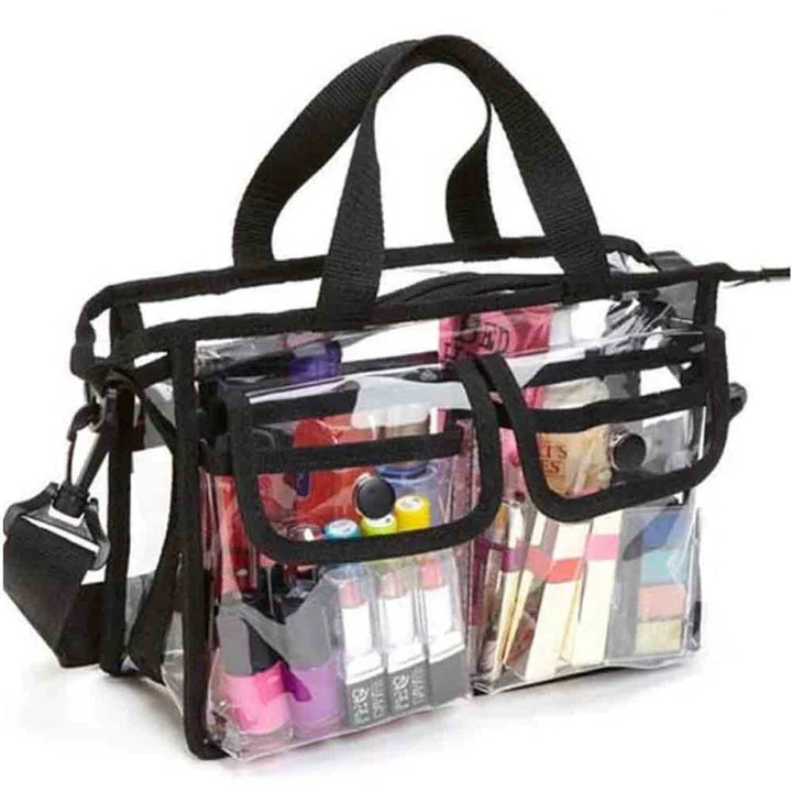 Transparent kosmetisk oppbevaringsbag Luvikno