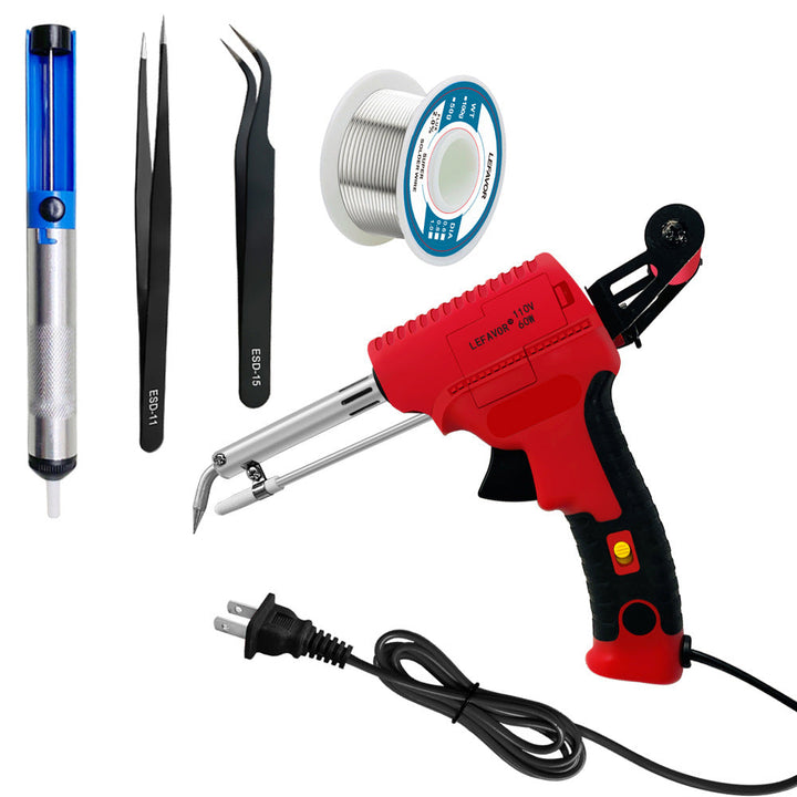 Luvikno | Elegant | Elektrisk loddebolt – konstant temperatur – automatisk lodding – ideell for hjemmet