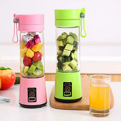 Bærbar oppladbar reisejuicer blender 6 blad Luvikno