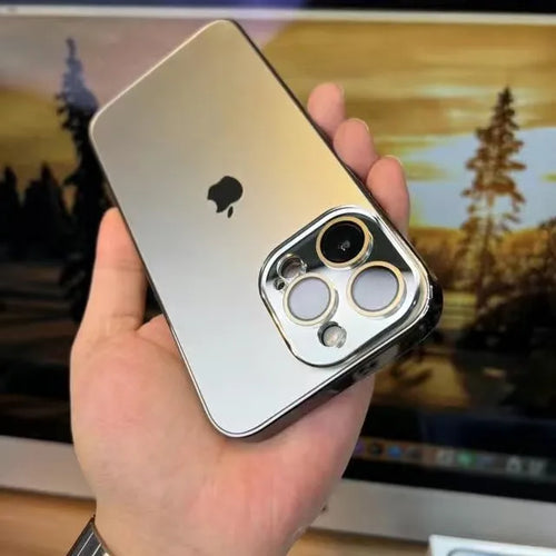 Luvikno | Elico Lakkert Matt Akryl Herdet Glass iPhone Beskyttelsesdeksel