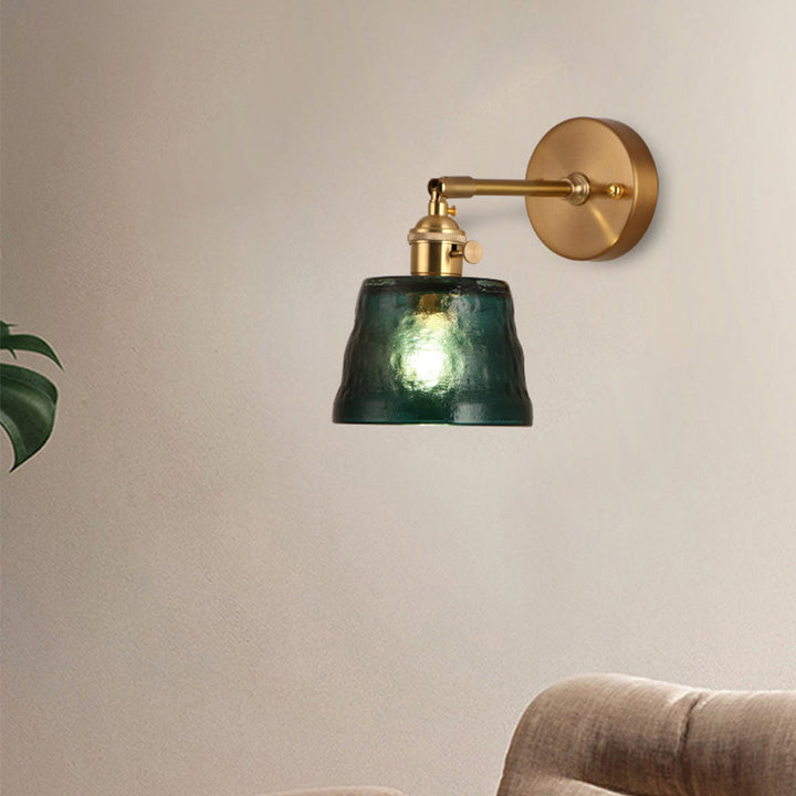 Moderne Justerbar Glass Vegglampe | Luvikno
