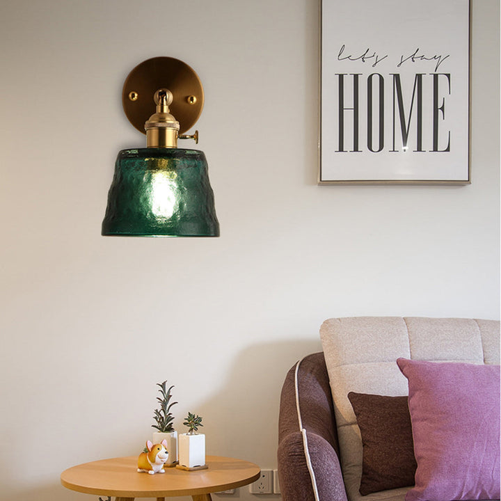 Moderne Justerbar Glass Vegglampe | Luvikno