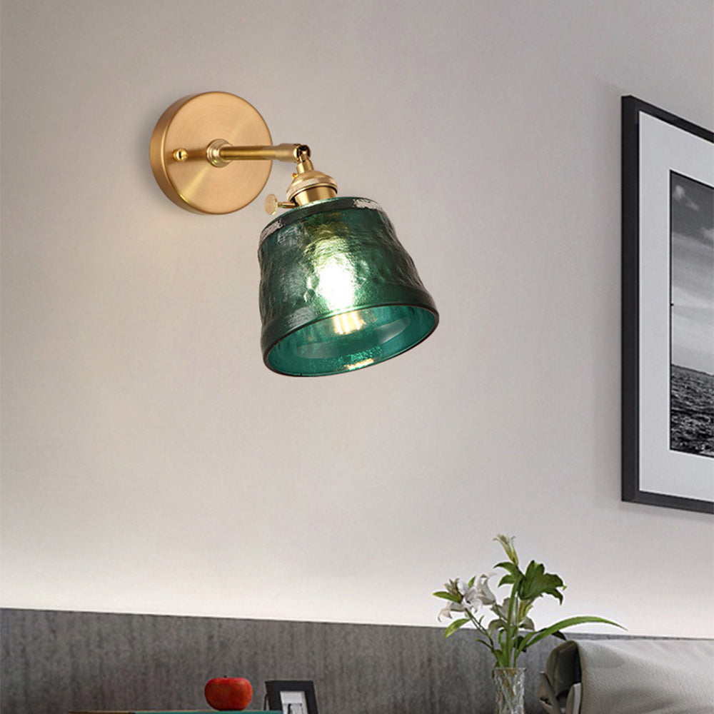 Moderne Justerbar Glass Vegglampe | Luvikno