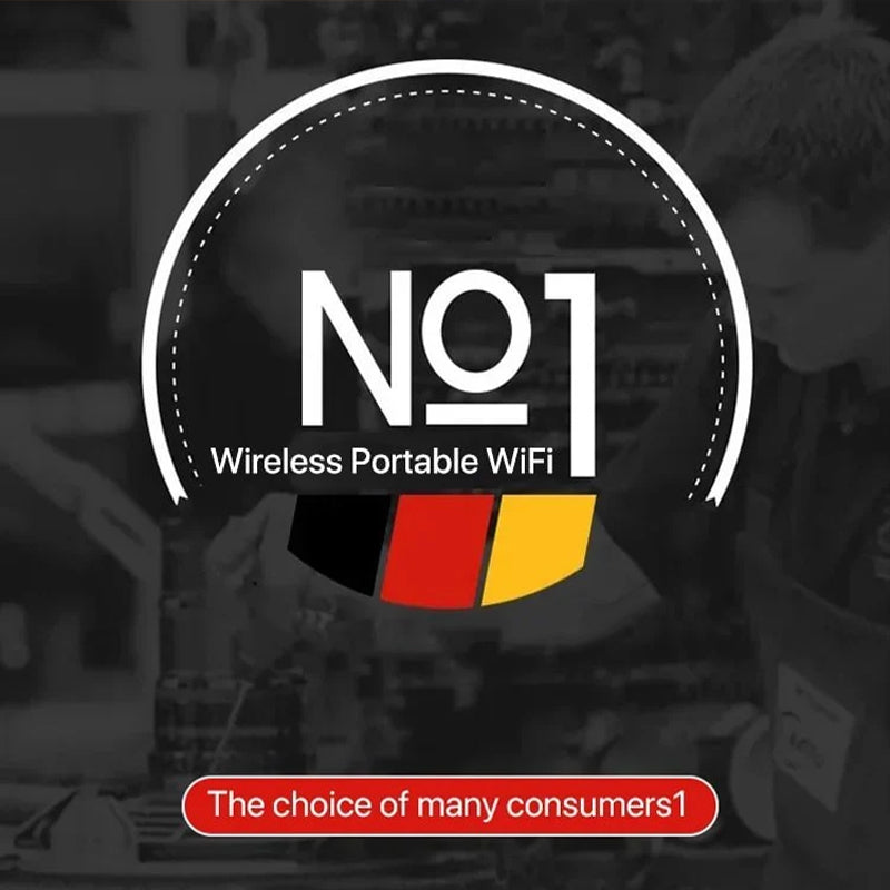 Trådløs bærbar WiFi | Luvikno