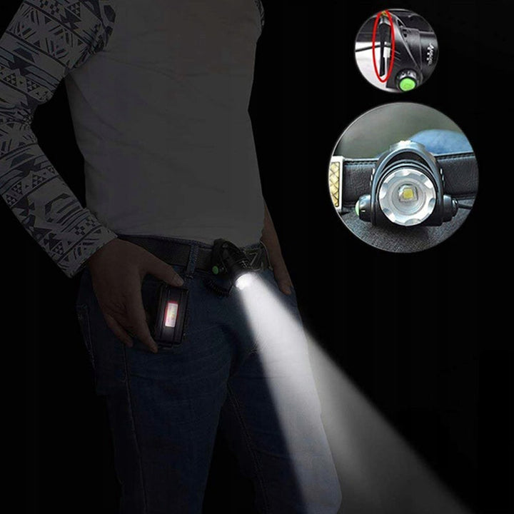 Sporty glitrende spotlight for utendørs | Luvikno