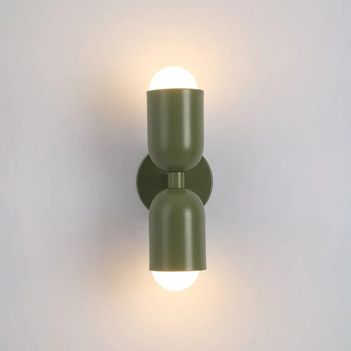 Vegglampe Skandinavisk Metall Innendørs Lampe Luvikno