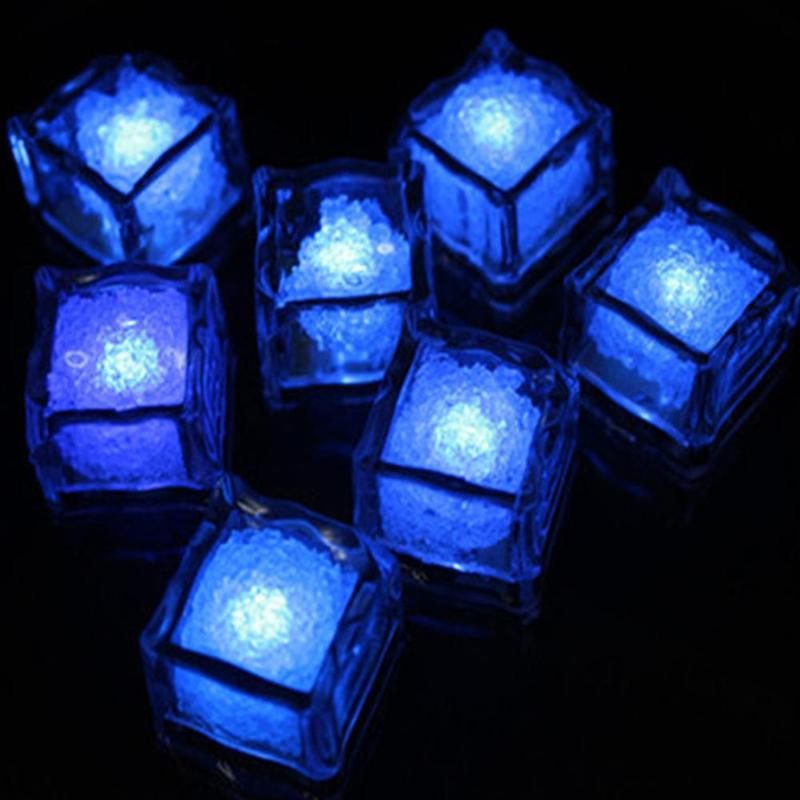 Fargerike vannaktiverte LED-isbiter | Luvikno