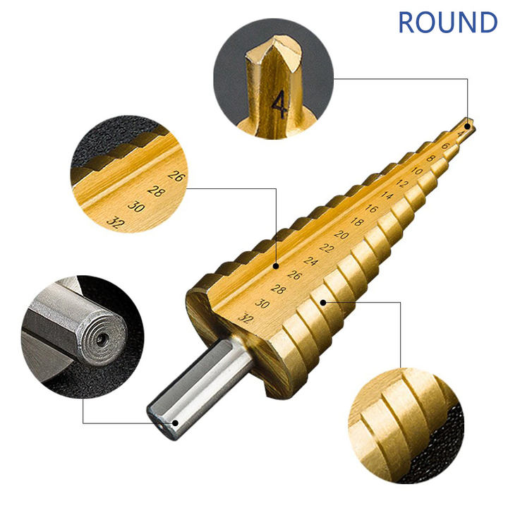 Titanium Borekrone Bittsett | Luvikno