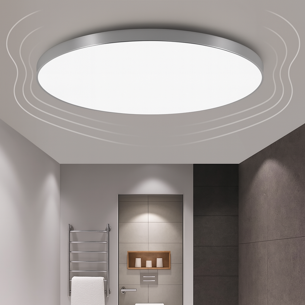 Moderne Rund LED Taklampe Luvikno