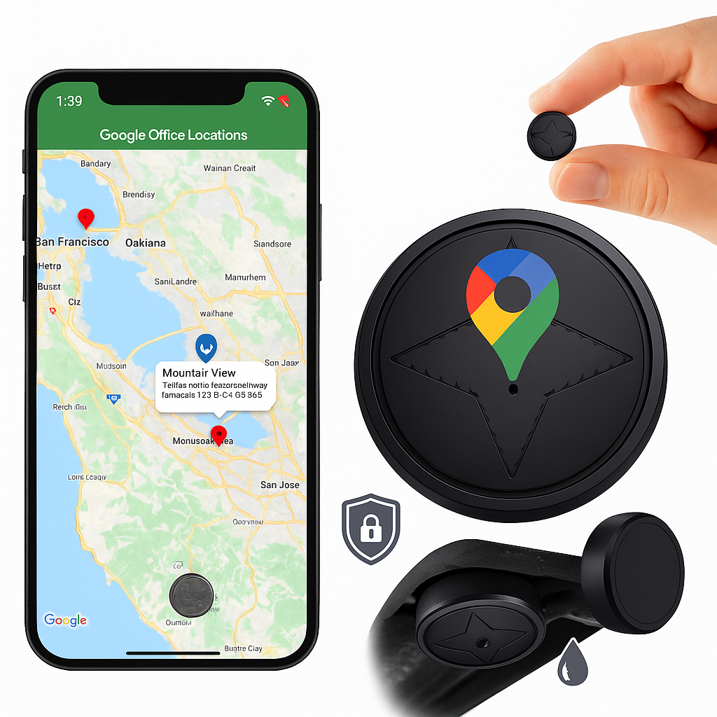 Bil GPS Tracker Magnetisk Sanntidsenhet Luvikno