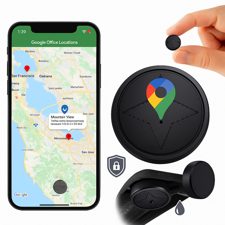 Bil GPS Tracker Magnetisk Sanntidsenhet Luvikno