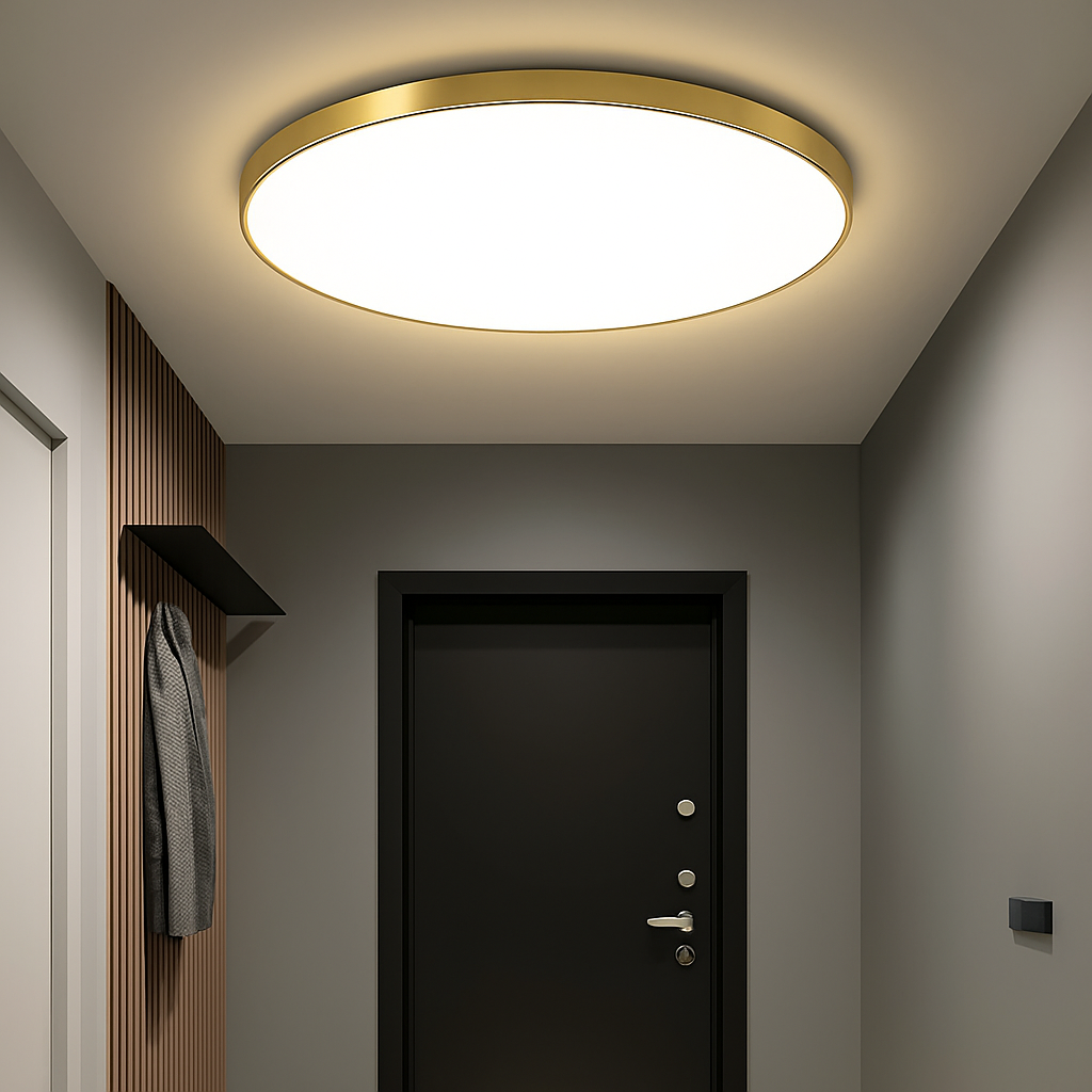 Moderne Rund LED Taklampe Luvikno