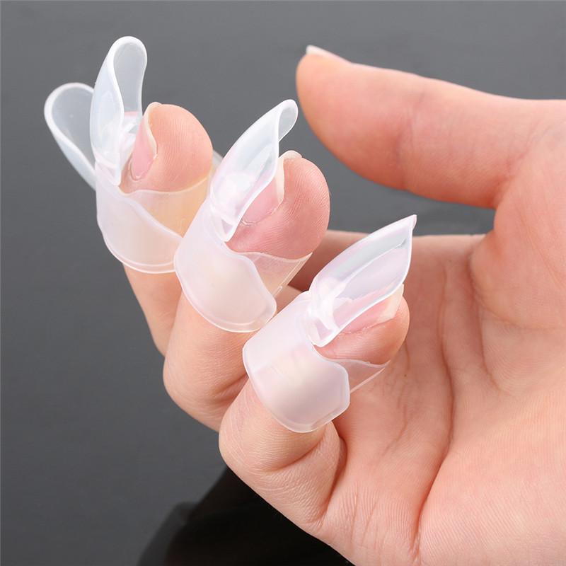 10 Nail Protect Fresh Polish Armor Clips | Luvikno