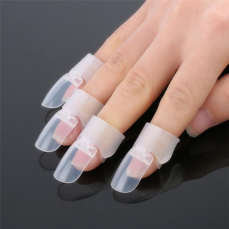10 Nail Protect Fresh Polish Armor Clips | Luvikno