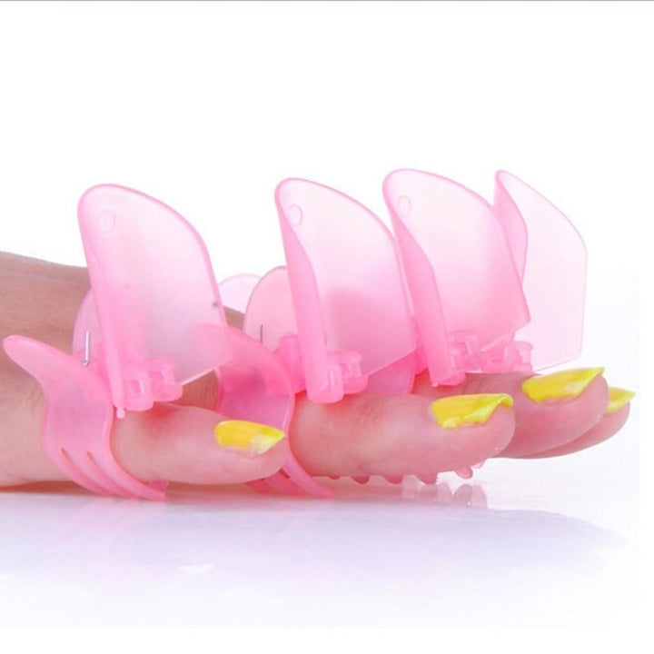 10 Nail Protect Fresh Polish Armor Clips | Luvikno