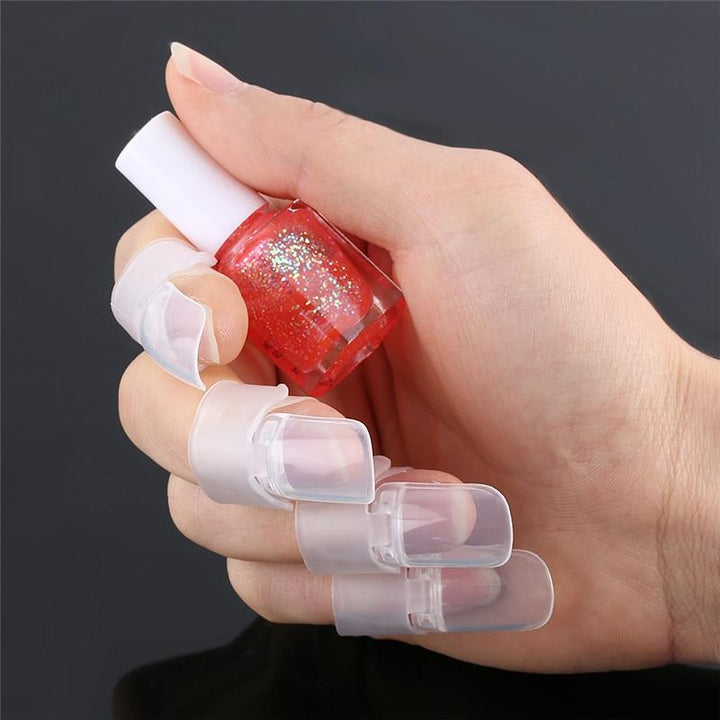 10 Nail Protect Fresh Polish Armor Clips | Luvikno