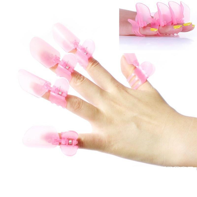 10 Nail Protect Fresh Polish Armor Clips | Luvikno
