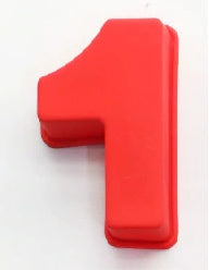 10" Silikon Nummer Kakeform Perfekt for Nummer Formede Kaker | Luvikno