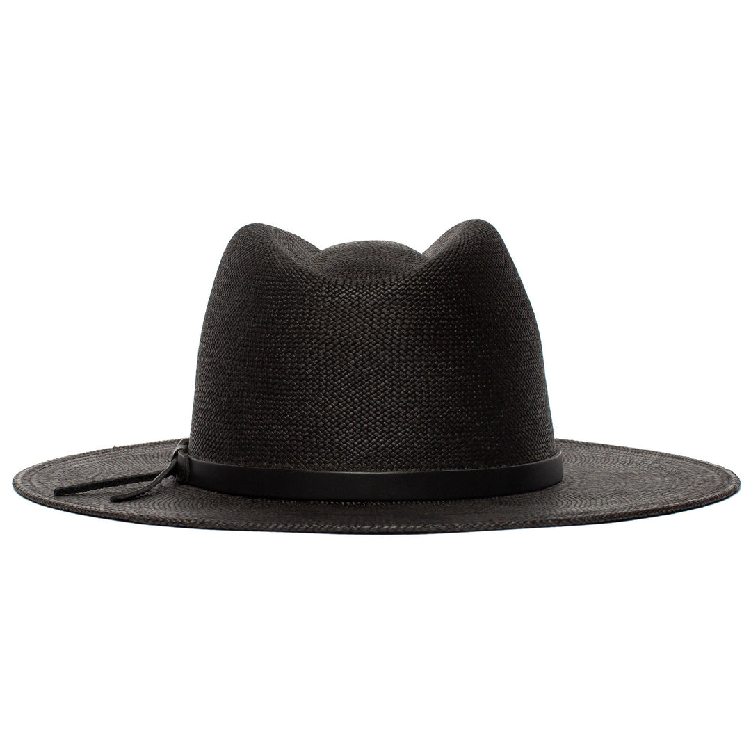 Sommer Halmbarett Hatt-Svart | Luvikno