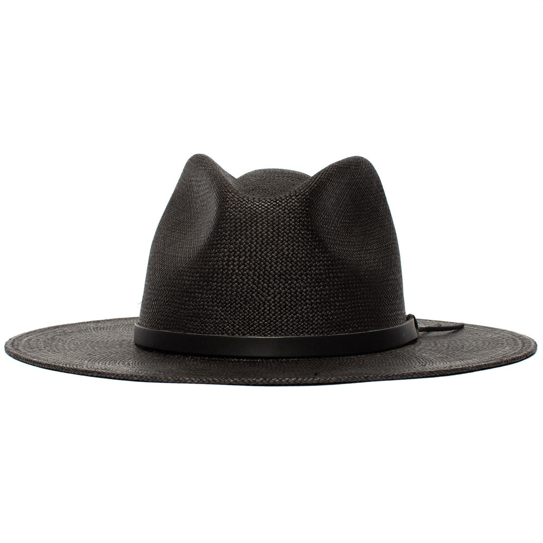 Sommer Halmbarett Hatt-Svart | Luvikno