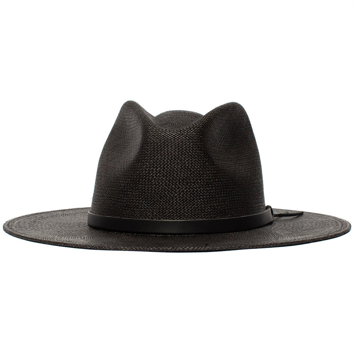 Sommer Halmbarett Hatt-Svart | Luvikno