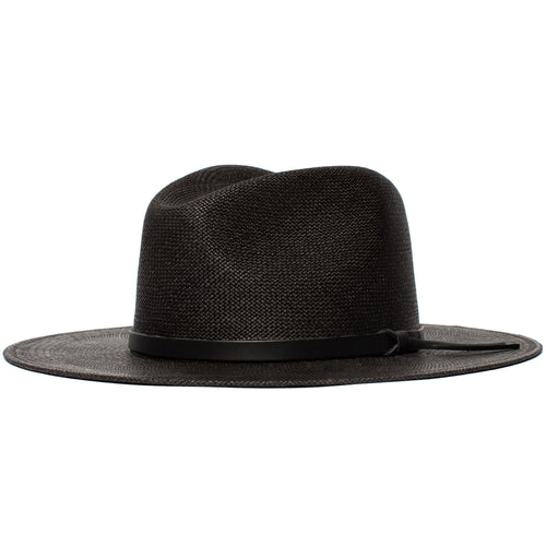 Sommer Halmbarett Hatt-Svart | Luvikno