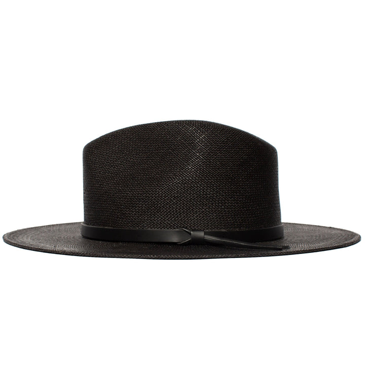 Sommer Halmbarett Hatt-Svart | Luvikno