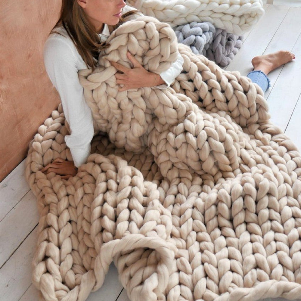 Luvikno | 1000 gram XXL Chunky Strikkegarn - LuxaWool