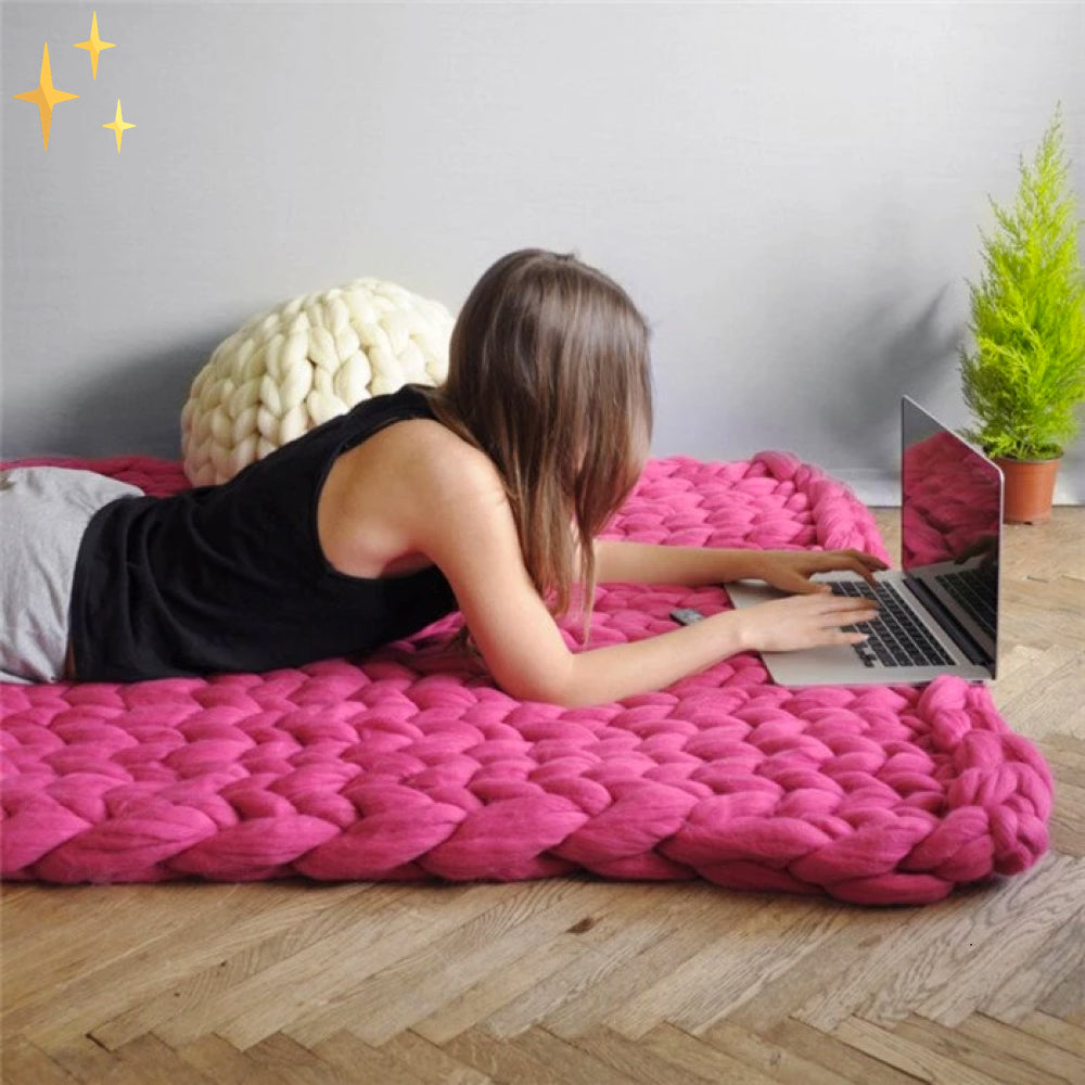 Luvikno | 1000 gram XXL Chunky Strikkegarn - LuxaWool