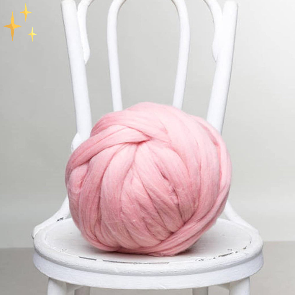 Luvikno | 1000 gram XXL Chunky Strikkegarn - LuxaWool