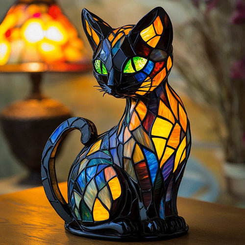 Glødende Katt Dekorativ Nattlys | Luvikno