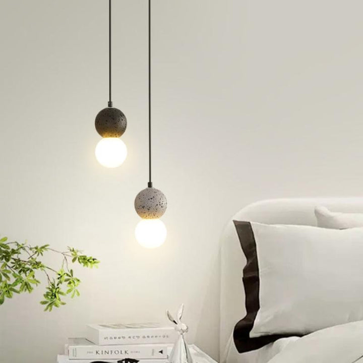 Luvikno | ValentinaGlow Pendellampe - Elegant Glass LED Pendellampe for Moderne Interiører