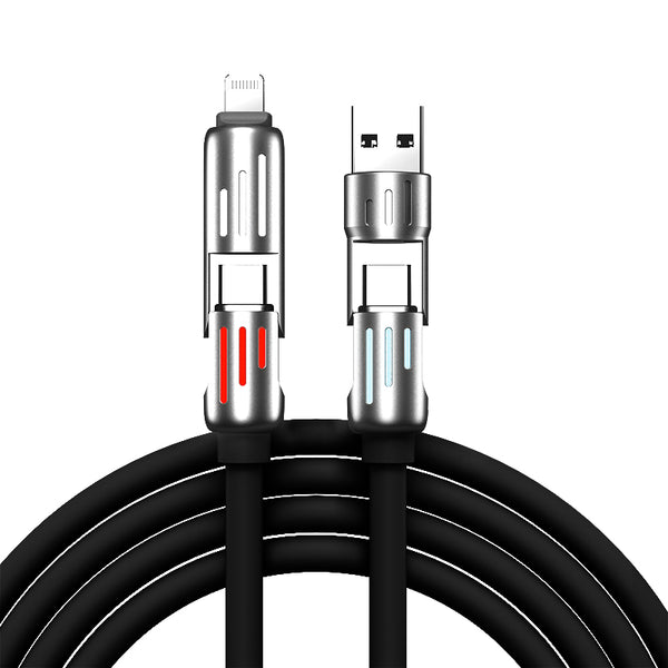 240W 4-i-1 USB C Kabel | Luvikno