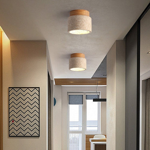 Taklampe Tre Sylinder Flush Mount Fixture Luvikno