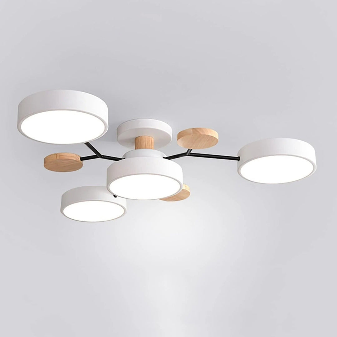 Taklampe Modern LED Flush Mount Chandelier Luvikno