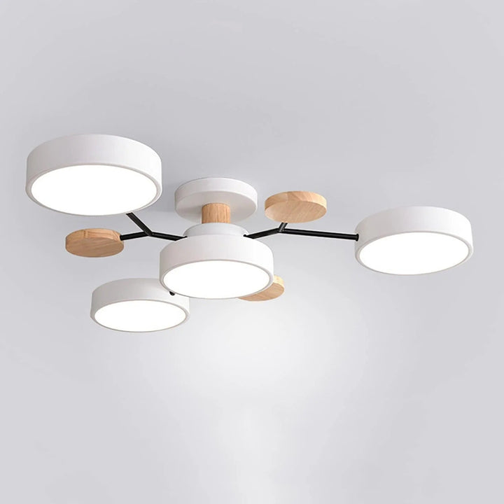 Taklampe Modern LED Flush Mount Chandelier Luvikno