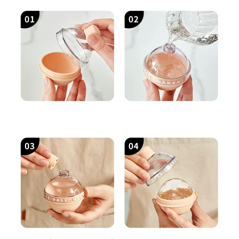 1PC Isball Maker Mold 2.5 Inches Luvikno