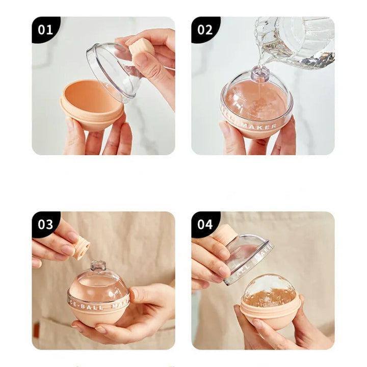 1PC Isball Maker Mold 2.5 Inches Luvikno